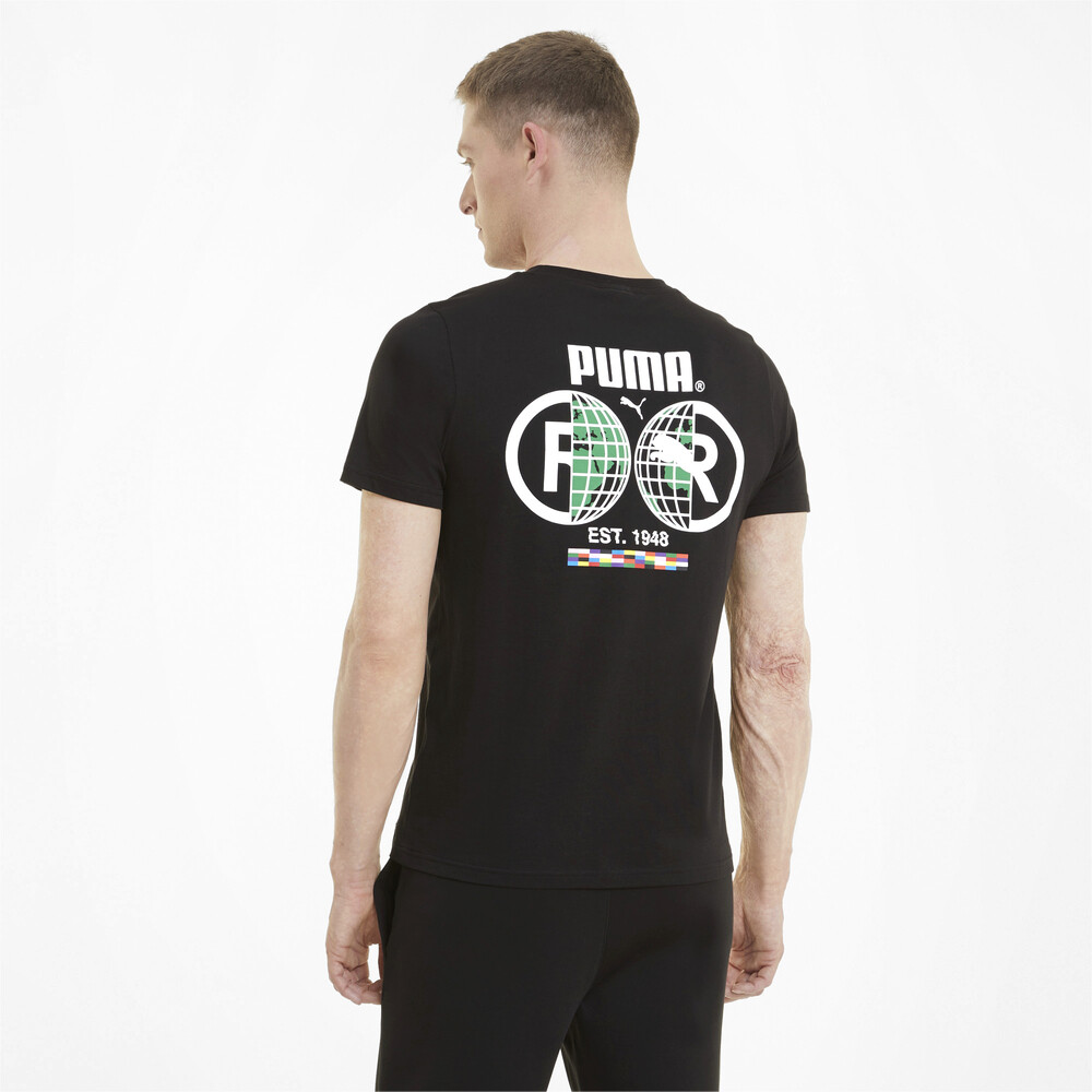 

PUMA - male - Футболка PUMA International Men's Tee – Puma Black –, Черный