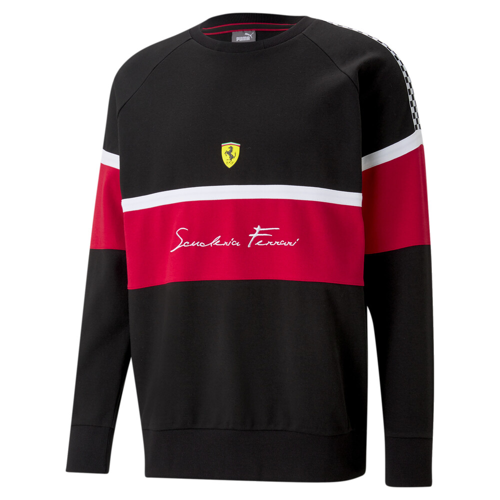 фото Толстовка scuderia ferrari xtg crew neck men's sweater puma