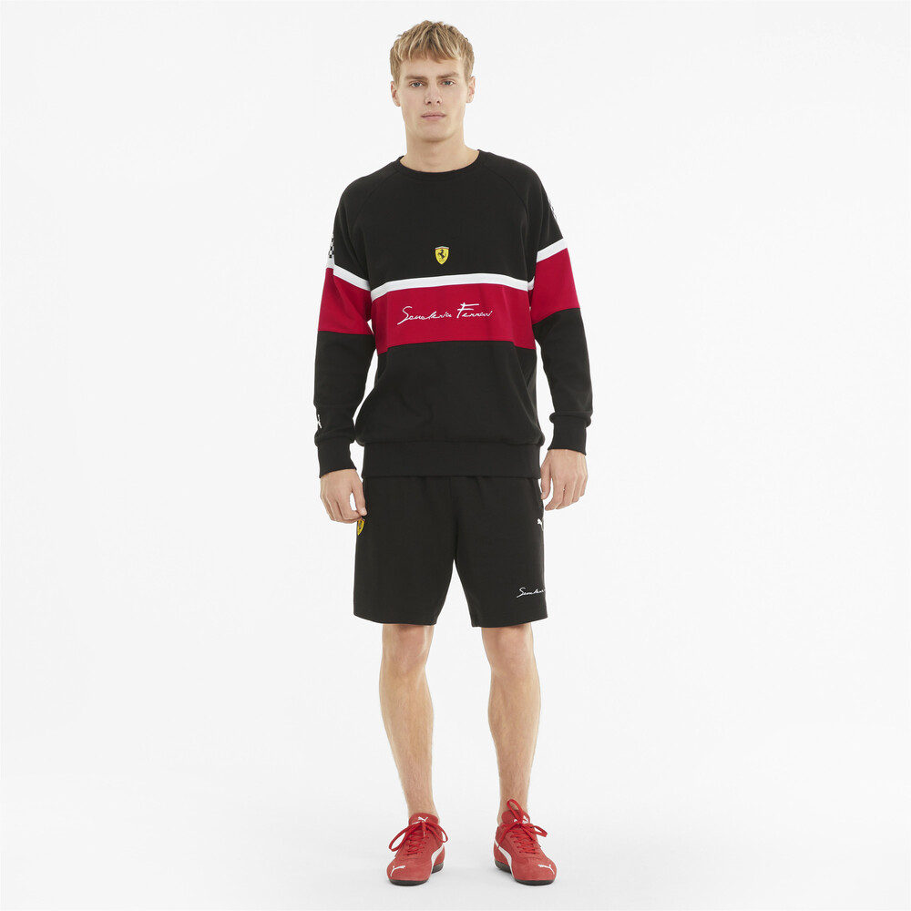 фото Толстовка scuderia ferrari xtg crew neck men's sweater puma