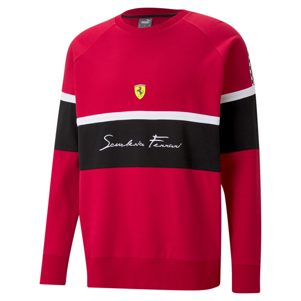 фото Толстовка scuderia ferrari xtg crew neck men's sweater puma