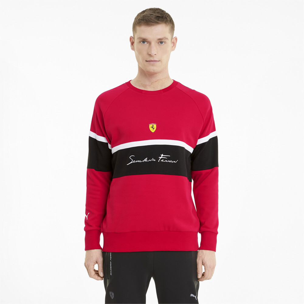 фото Толстовка scuderia ferrari xtg crew neck men's sweater puma