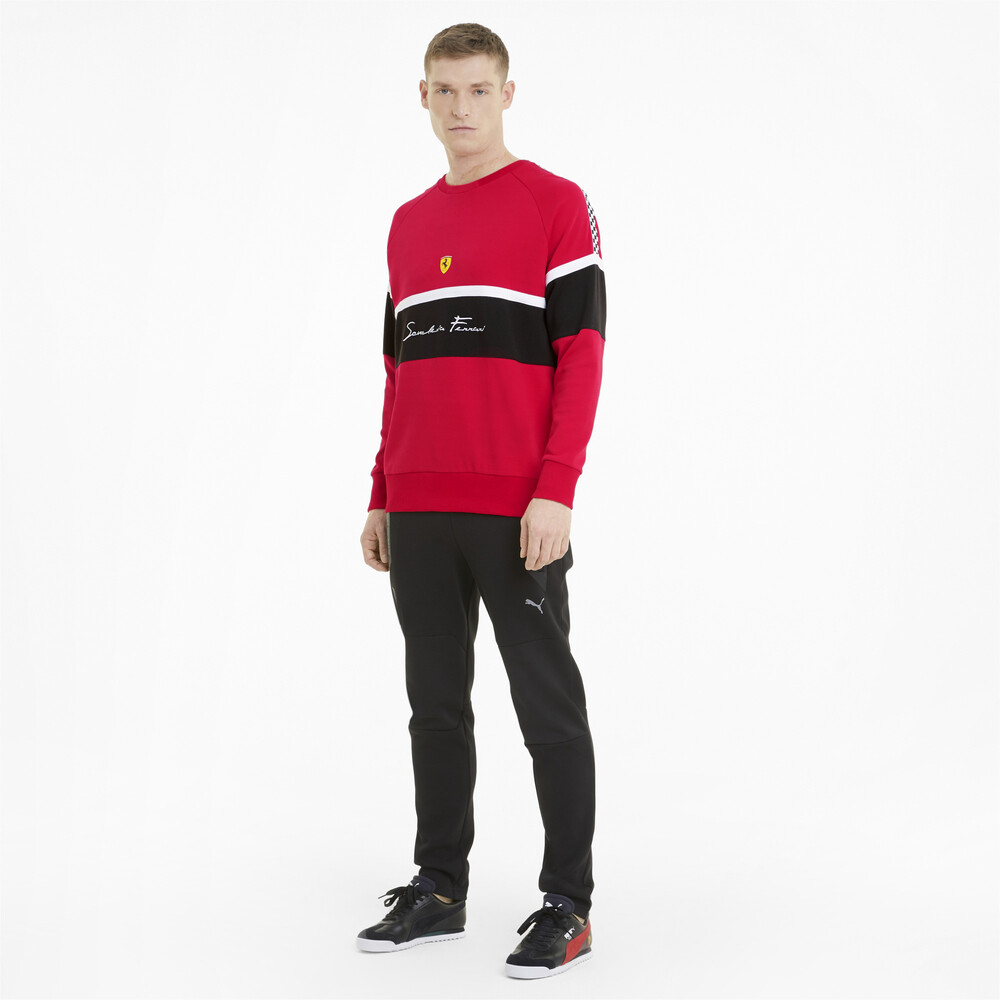 фото Толстовка scuderia ferrari xtg crew neck men's sweater puma