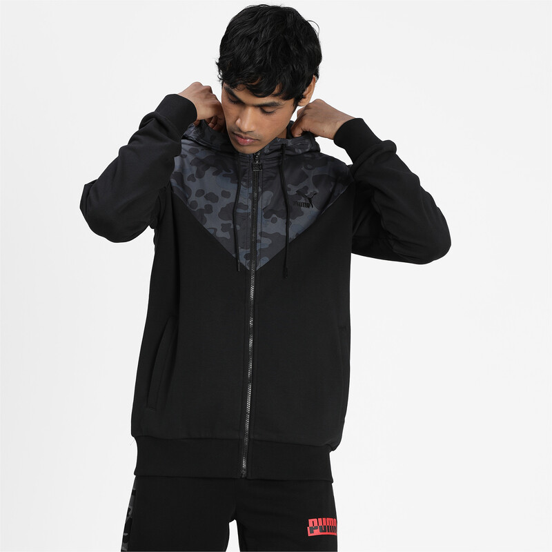 

Men's PUMA Classics Graphics MCS Hooded Jacket
