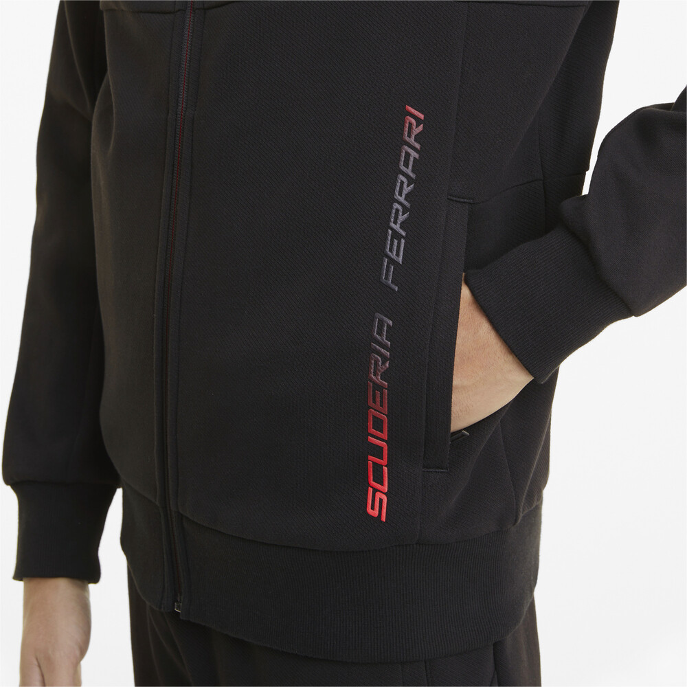 фото Толстовка scuderia ferrari race hooded men's sweat jacket puma