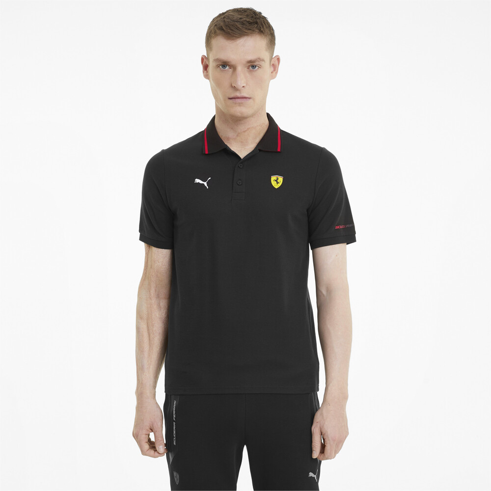 фото Поло scuderia ferrari race men's polo shirt puma