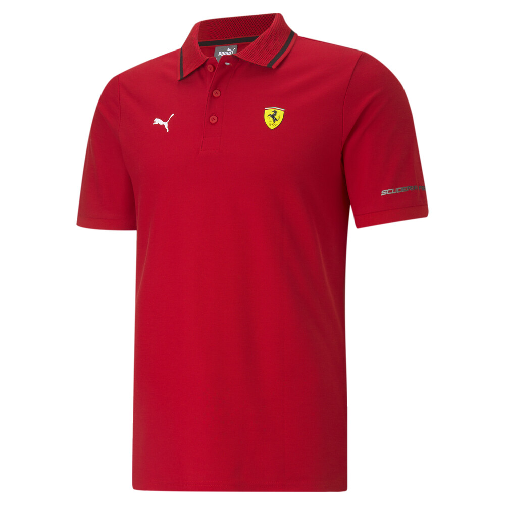 фото Поло scuderia ferrari race men's polo shirt puma