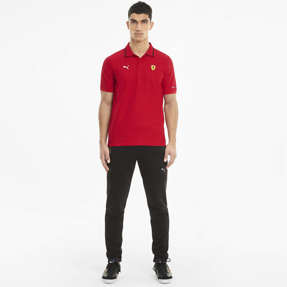 фото Поло scuderia ferrari race men's polo shirt puma