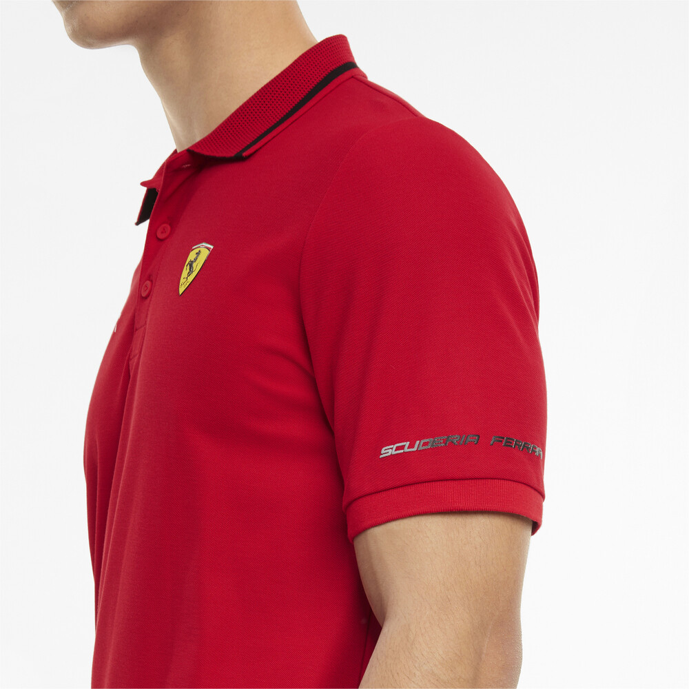 фото Поло scuderia ferrari race men's polo shirt puma
