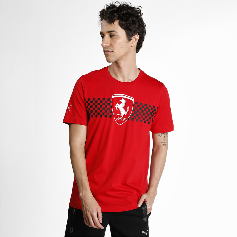 

Men's PUMA Scuderia Ferrari Chequered Flag T-shirt
