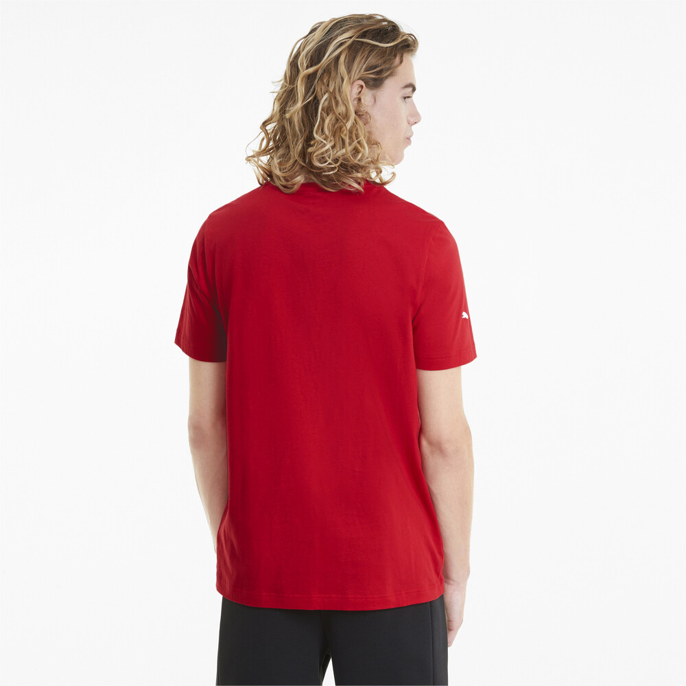 фото Футболка scuderia ferrari chequered flag men's tee puma