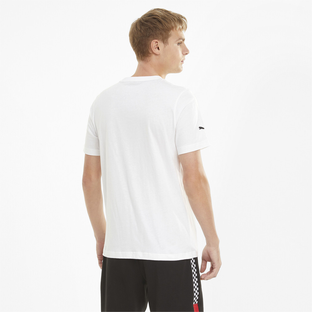 фото Футболка scuderia ferrari chequered flag men's tee puma