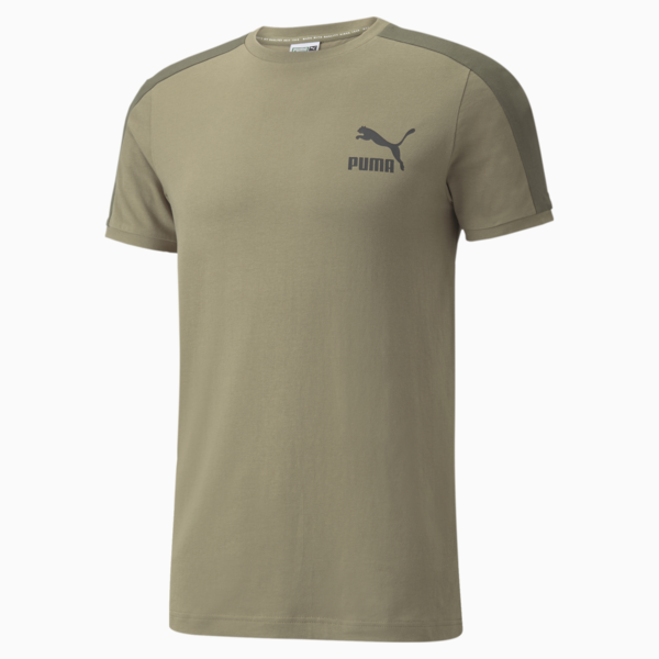 Iconic T7 Men's Tee, Covert Green, large-ZAF