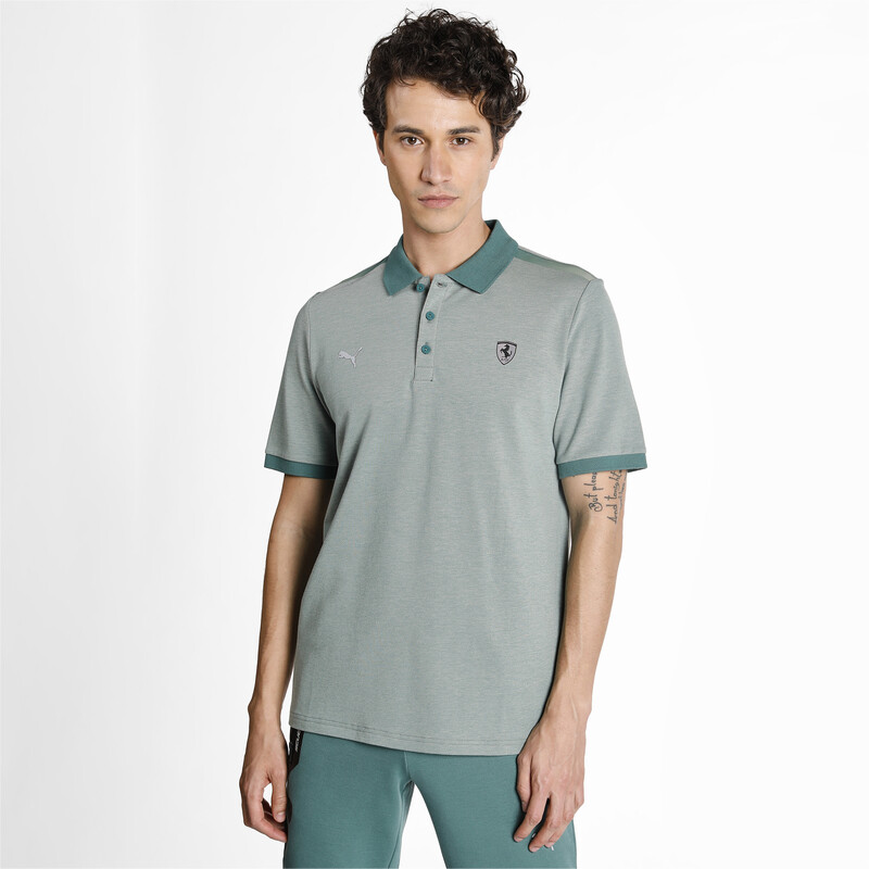 

Men's PUMA Scuderia Ferrari Style Two-Tone Polo Shirt