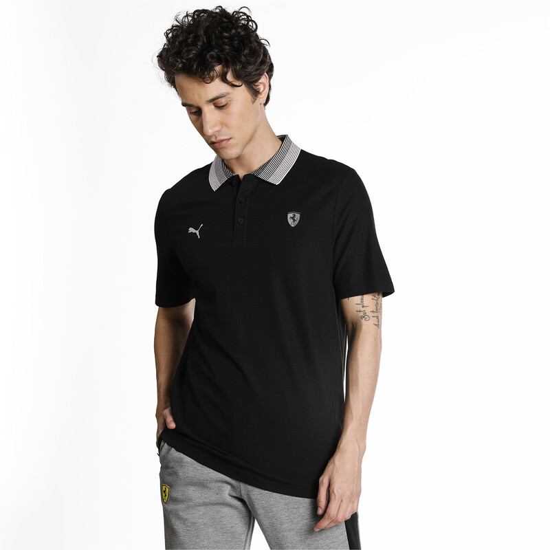 

Men's PUMA Scuderia Ferrari Style Gradient Polo Shirt, Black