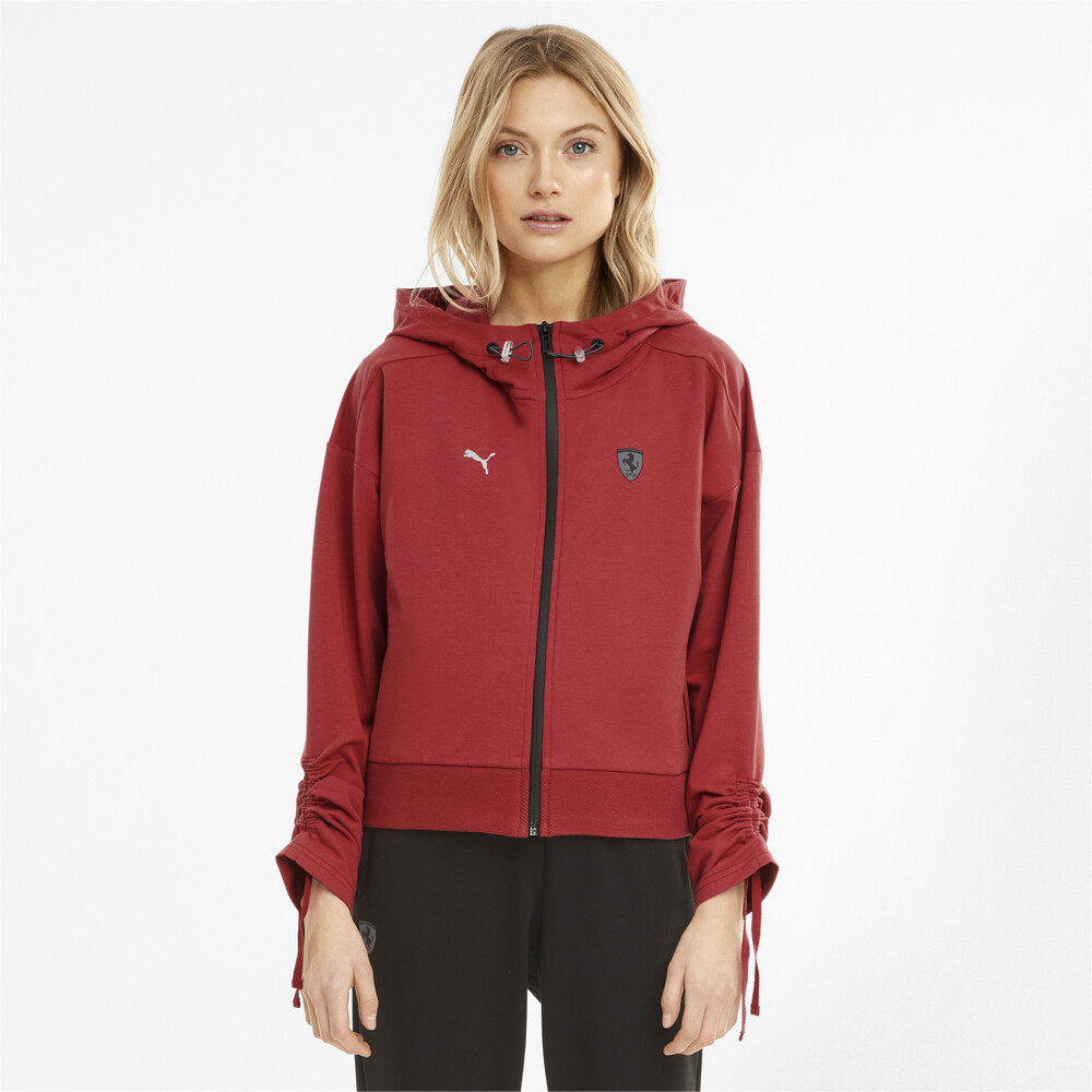 фото Толстовка scuderia ferrari style hooded women's sweat jacket puma