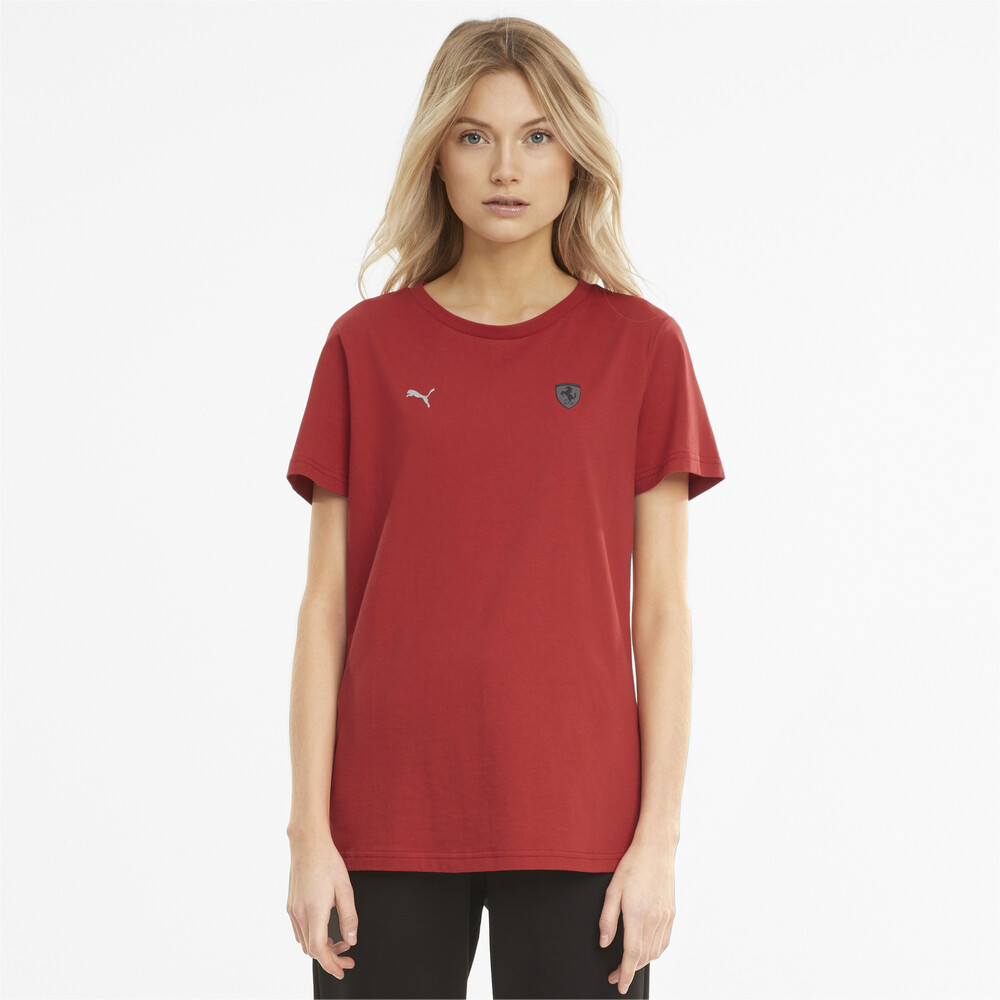 фото Футболка scuderia ferrari style shield women's tee puma