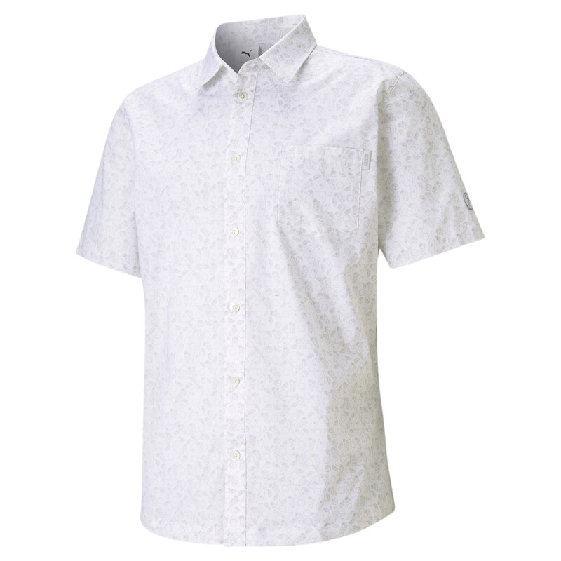 

Men's PUMA 19th Hole Button Down Performance Fit T-Shirt