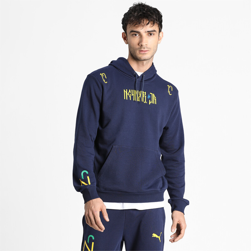 

PUMA Neymar Jr. Hero Regular Fit Hoodie, Purple/yellow