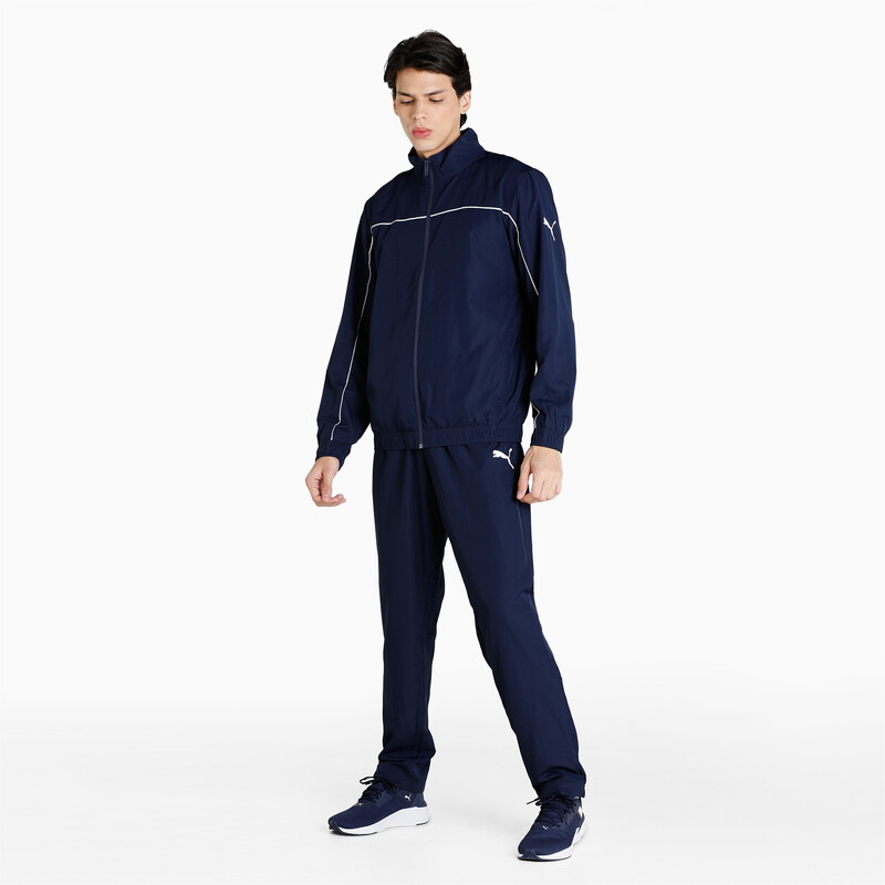 

PUMA Classic Unisex Regular Fit Track Suit, White/purple