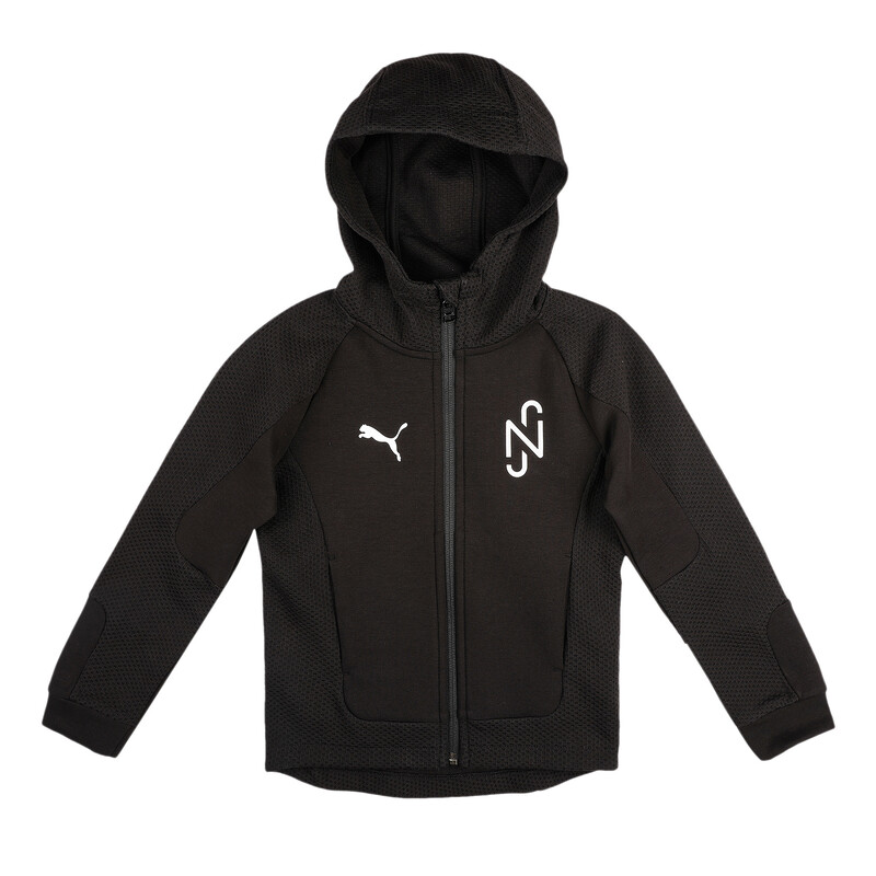 

PUMA Neymar Jr. Evostripe Youth Regular Fit Jacket, Black