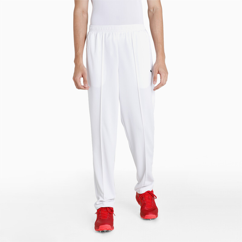 

Men's PUMA Cricket Team Knitted Pants, White