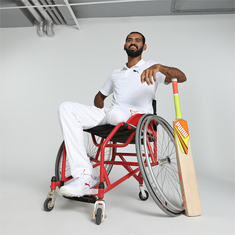 

Men's PUMA CR Team Regular Fit Cricket Polo