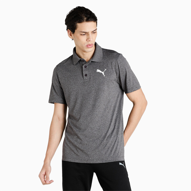 

Men's PUMA Cricket Teams Heather Regular Fit Polo, Gray