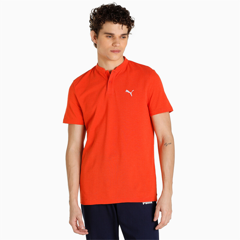 

Men's PUMA CR Band Collar Polo