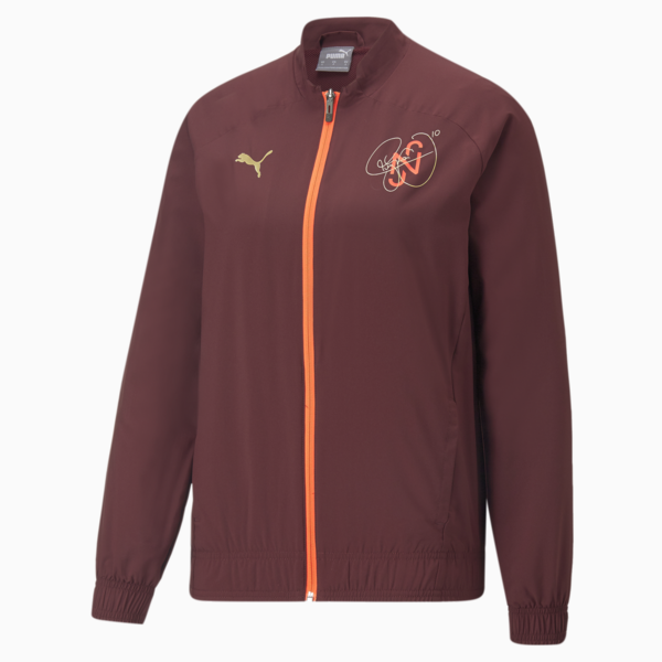 NEYMAR JR Dream Chaser Woven Football Jacket Women, Aubergine, large-ZAF