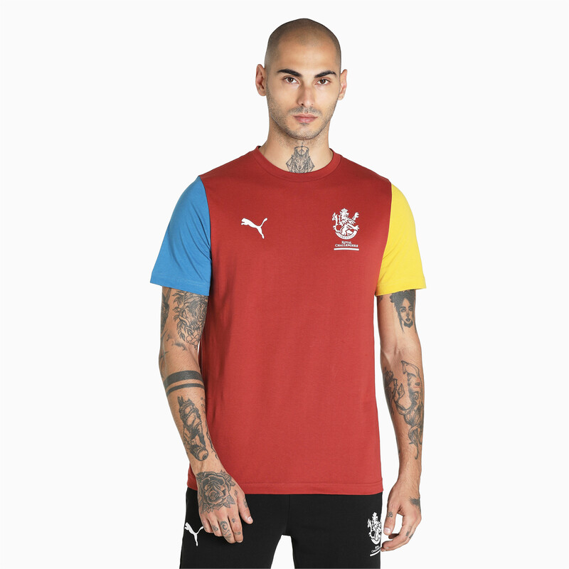 

Men's PUMA X Royal Challengers Bangalore Graphic Regular Fit T-Shirt, Red