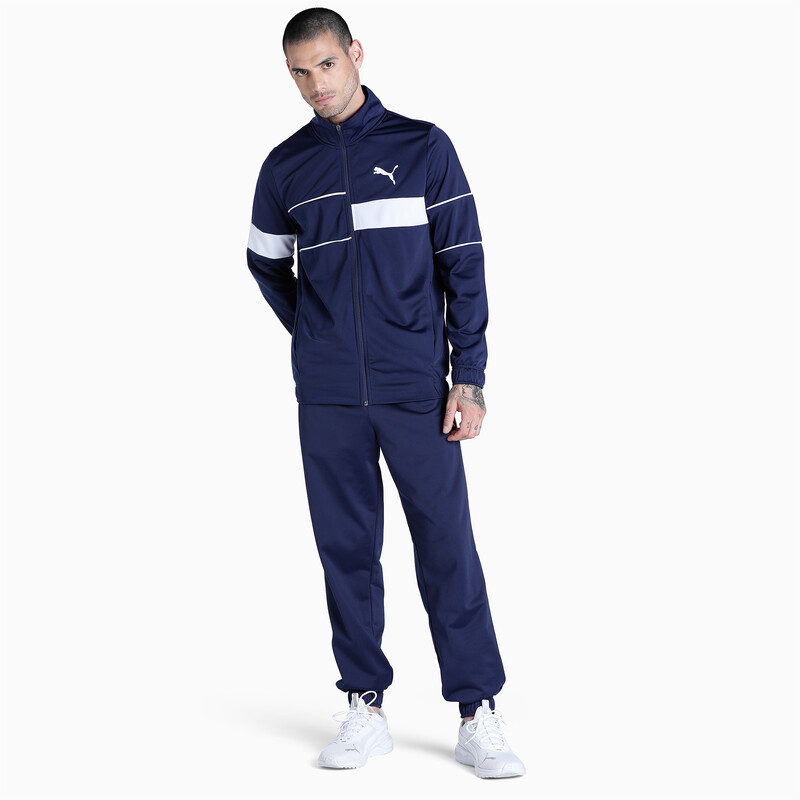

Men's PUMA Cricket Tracksuit, White/purple