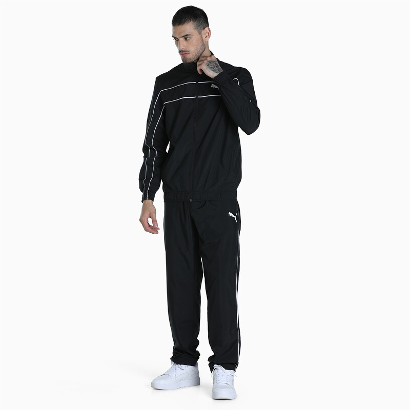 

Men's PUMA Classic 1 Cricket Tracksuit, White/black