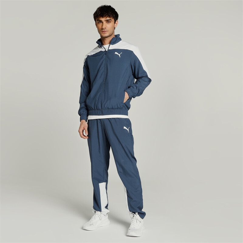 

Men's PUMA Premium Cricket Tracksuit, White/blue