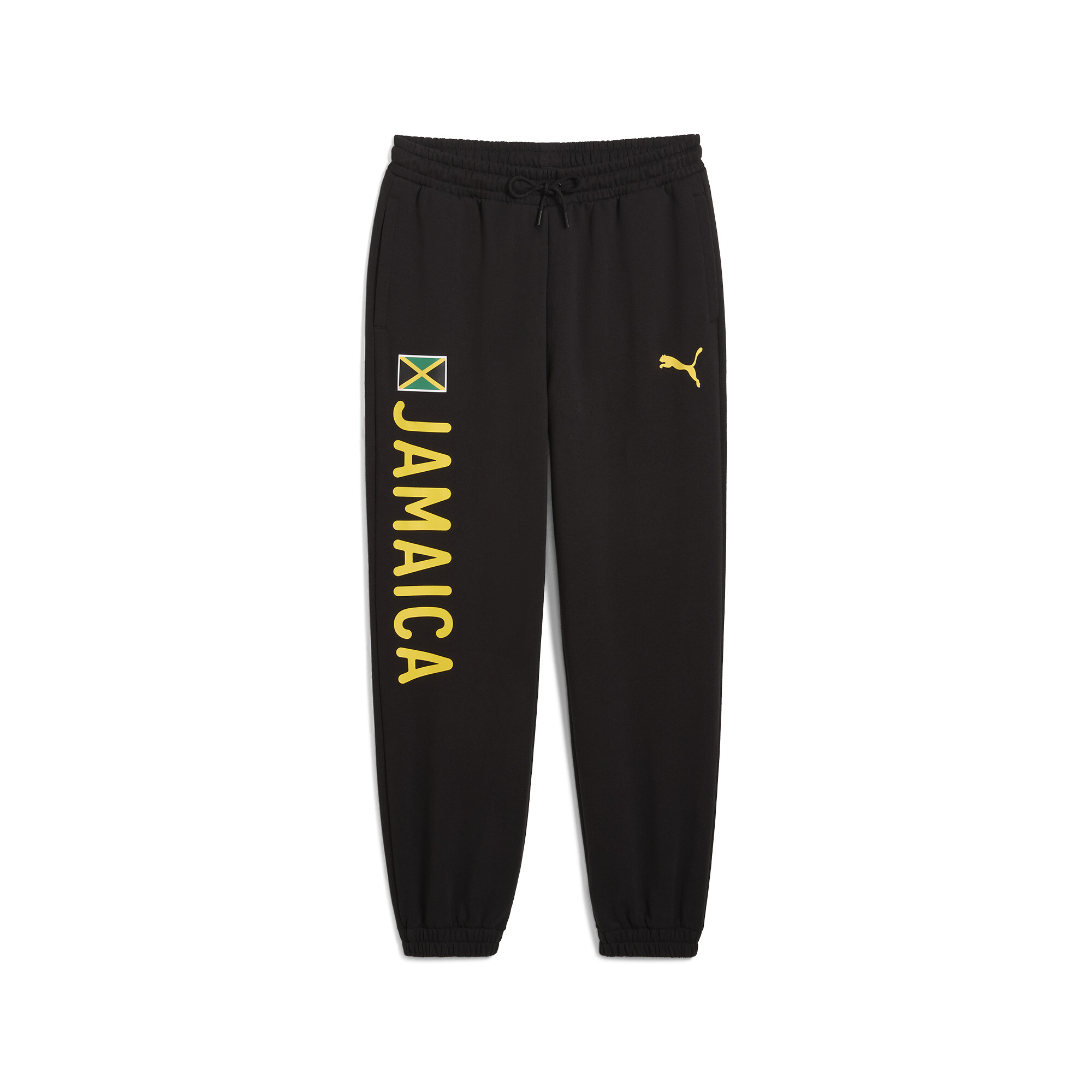 Puma Village Wear Jogginghose Herren | Mit Plain | Black/Jamaica | Größe: 5XL