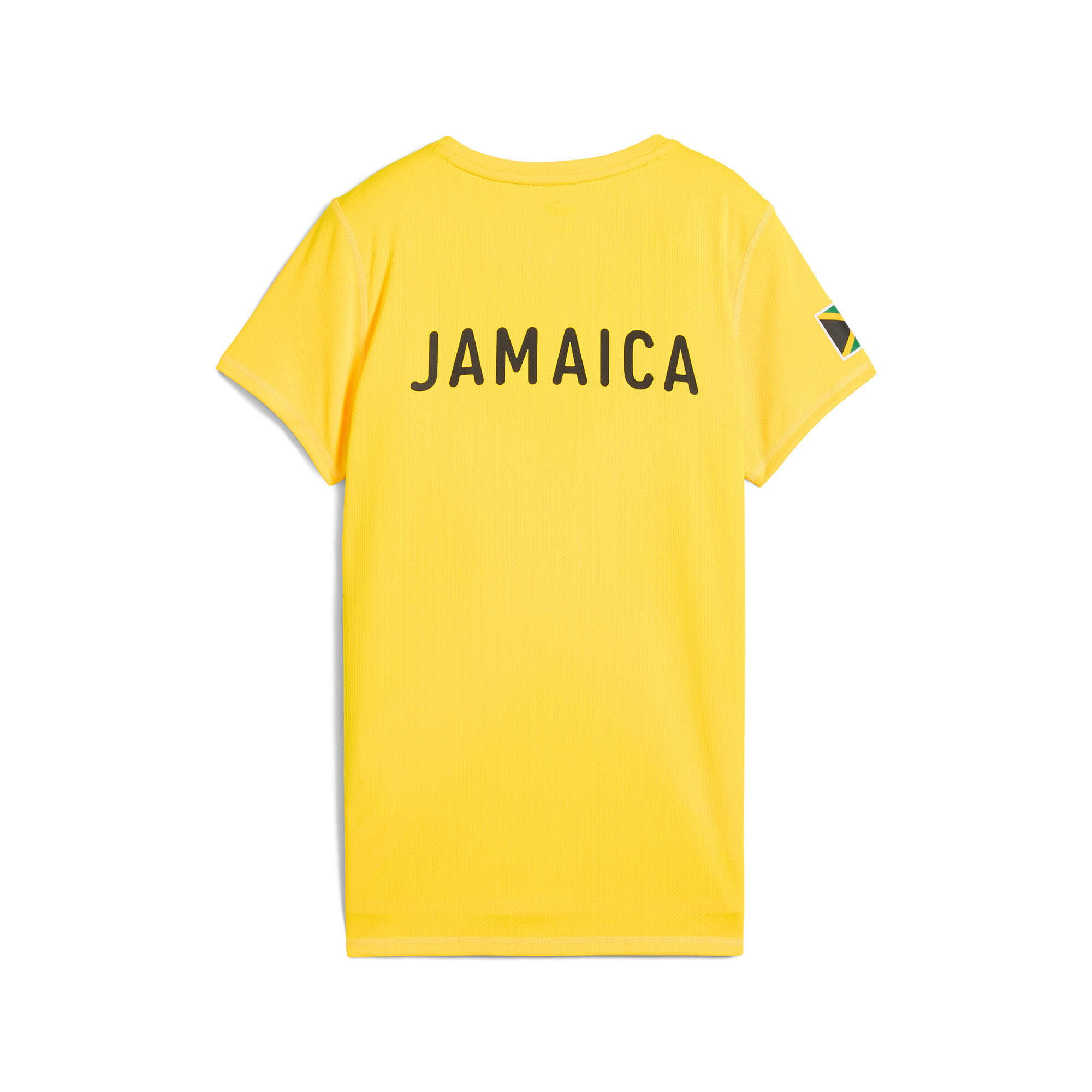 Women's Puma Jamaica Flag T-Shirt, Yellow, Size XS, Clothing