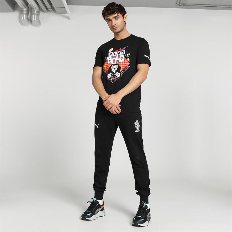 

Men's PUMA X Royal Challengers Bangalore Arcade Regular Fit T-Shirt, Black