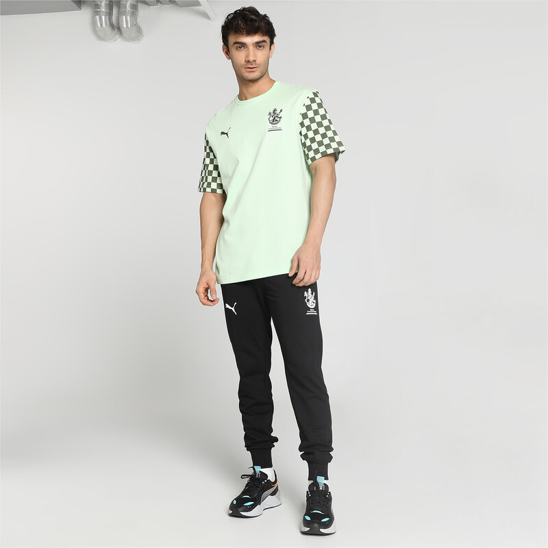 

Men's PUMA X Royal Challengers Bangalore Arcade Relaxed Fit T-Shirt, Black/green
