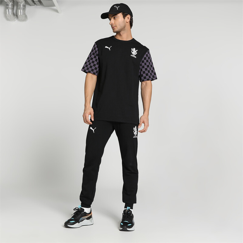 

Men's PUMA X Royal Challengers Bangalore Arcade Relaxed Fit T-Shirt, Black/gray