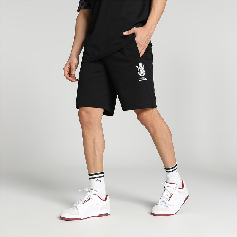 

Men's PUMA X Royal Challengers Bangalore Arcade Regular Fit Shorts, Black