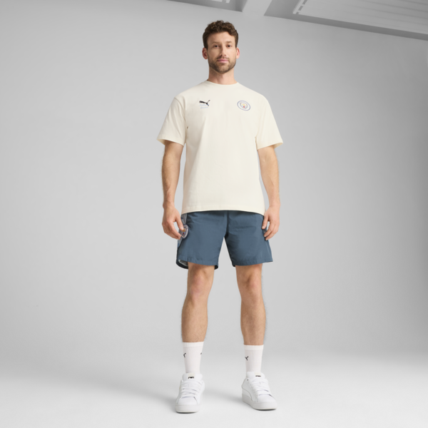 KIDSUPER x MANCHESTER CITY Graphic Tee Men, Warm White-PUMA Black, large-ZAF