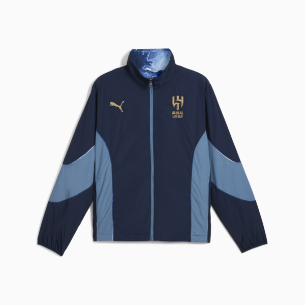 Chamarra reversible KID SUPER x AL-HILAL SFC para hombre, Club Navy-PUMA Gold, large-MEX