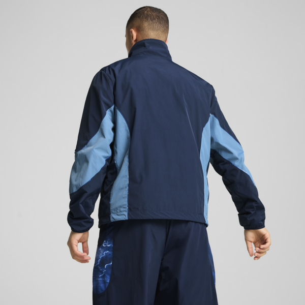 Chamarra reversible KID SUPER x AL-HILAL SFC para hombre, Club Navy-PUMA Gold, large-MEX