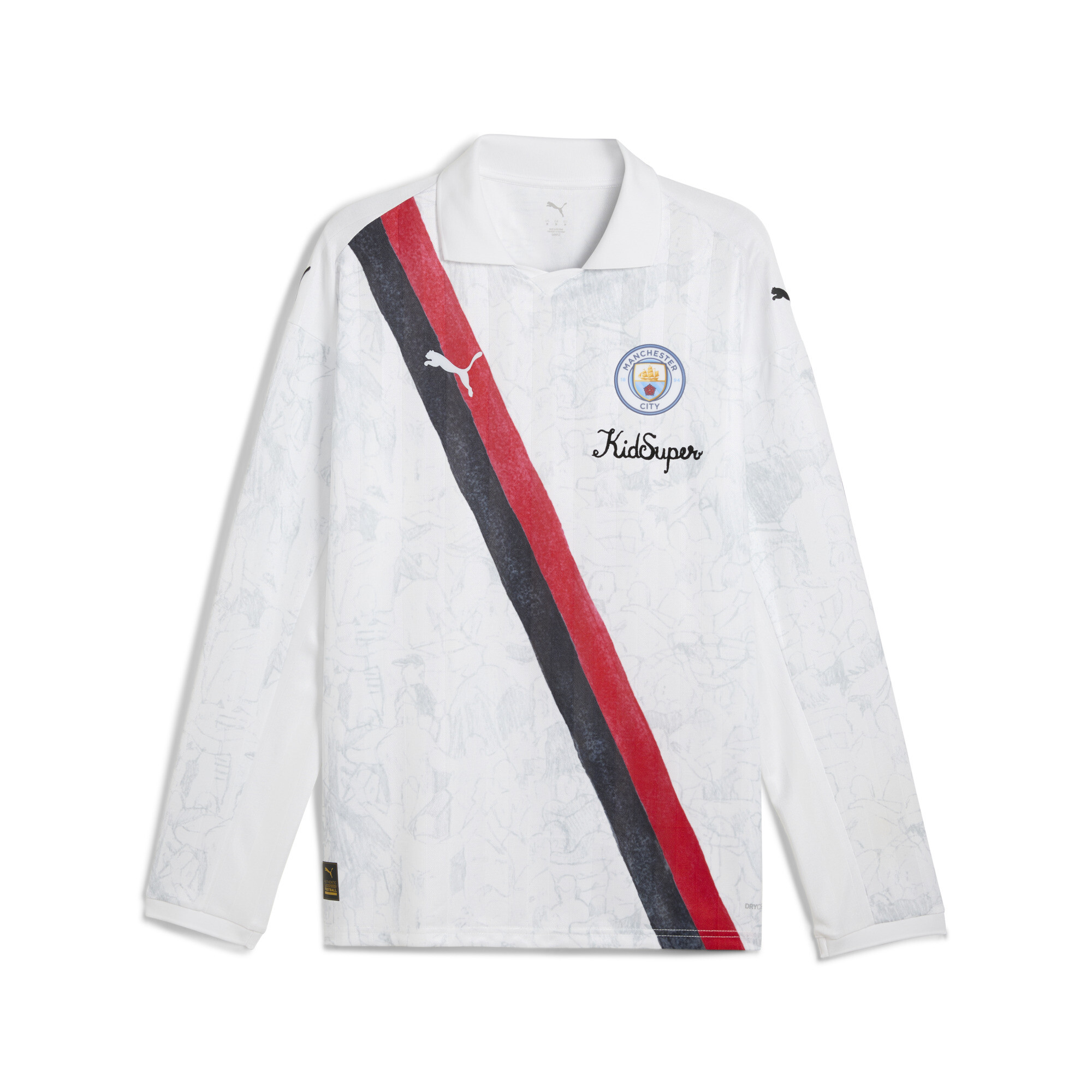 Chemise rétro KIDSUPER x MANCHESTER CITY - PUMA - Modalova