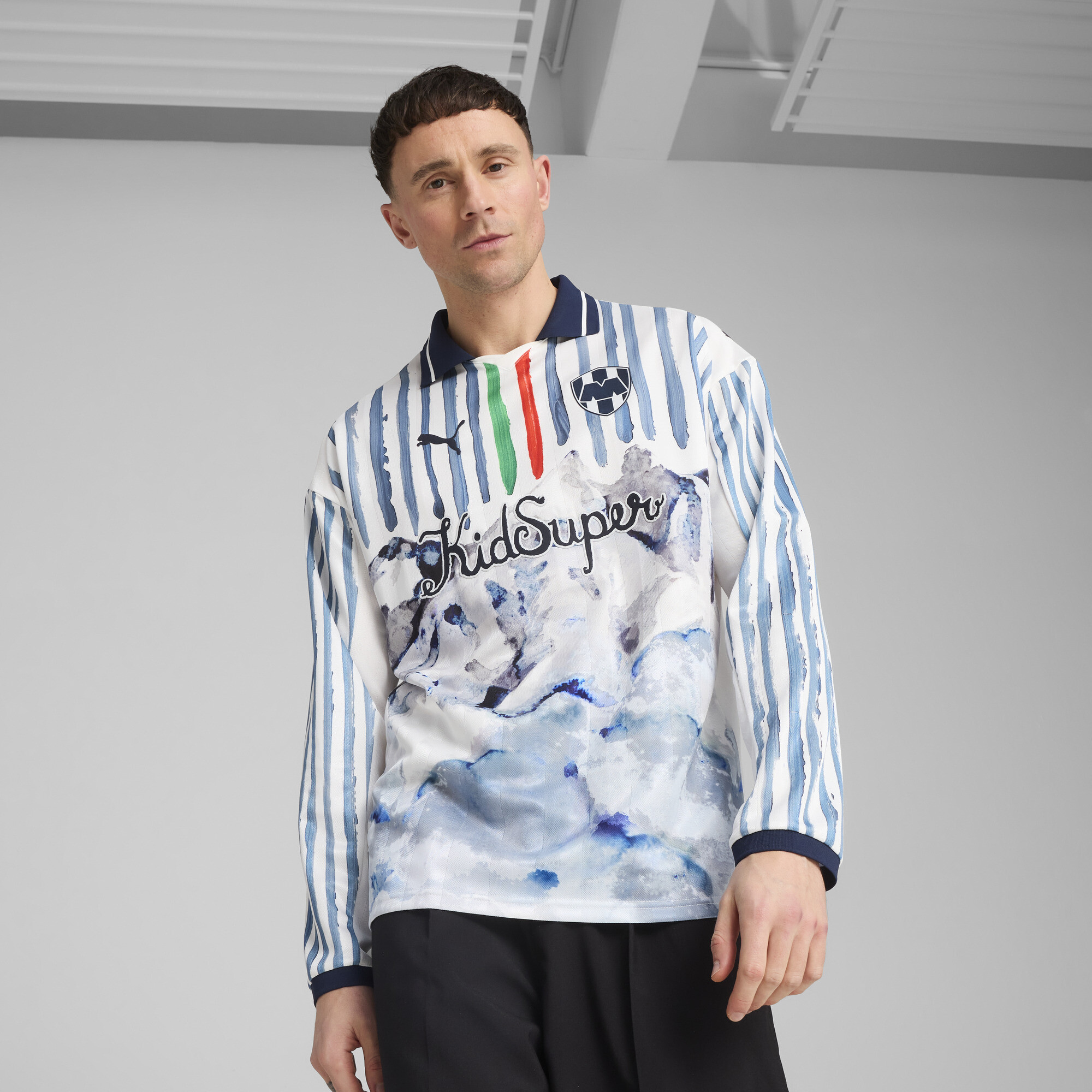 KIDSUPER x CF MONTERREY Retro Shirt Men | Football Jerseys | PUMA