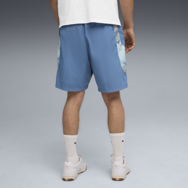 Shorts PUMA x KIDSUPER C.F. Monterrey Travel para hombre, Blue Horizon-Electro Royal, large-MEX