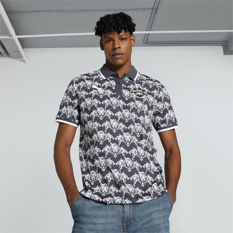 

Men's PUMA X DC Printed Slim Fit Cricket Polo