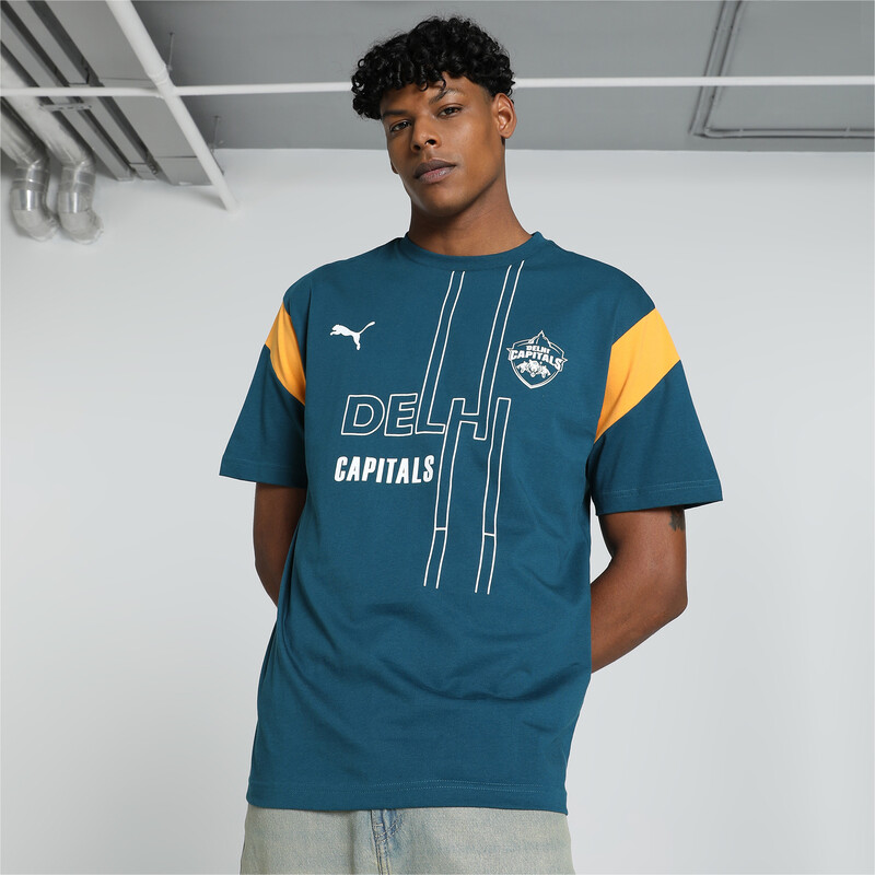 

Men's PUMA X DC Graphic Relaxed Fit Cricket Tee