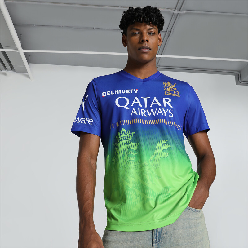 

Men's PUMA X RCB 2024 Green Replica Jersey