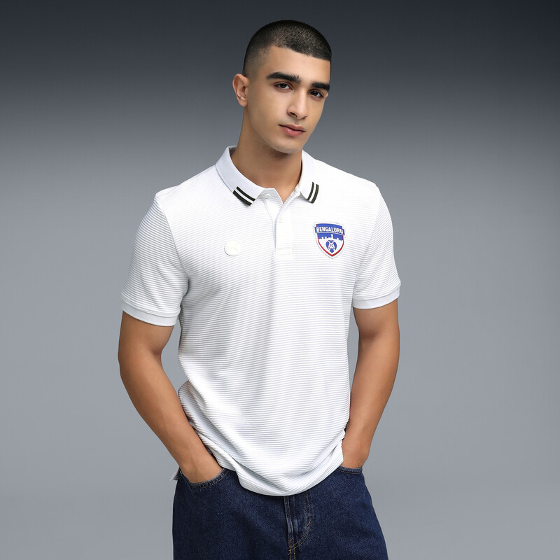 

Men's PUMA Bengaluru Football Club Men’s Slim Fit Ottoman Polo