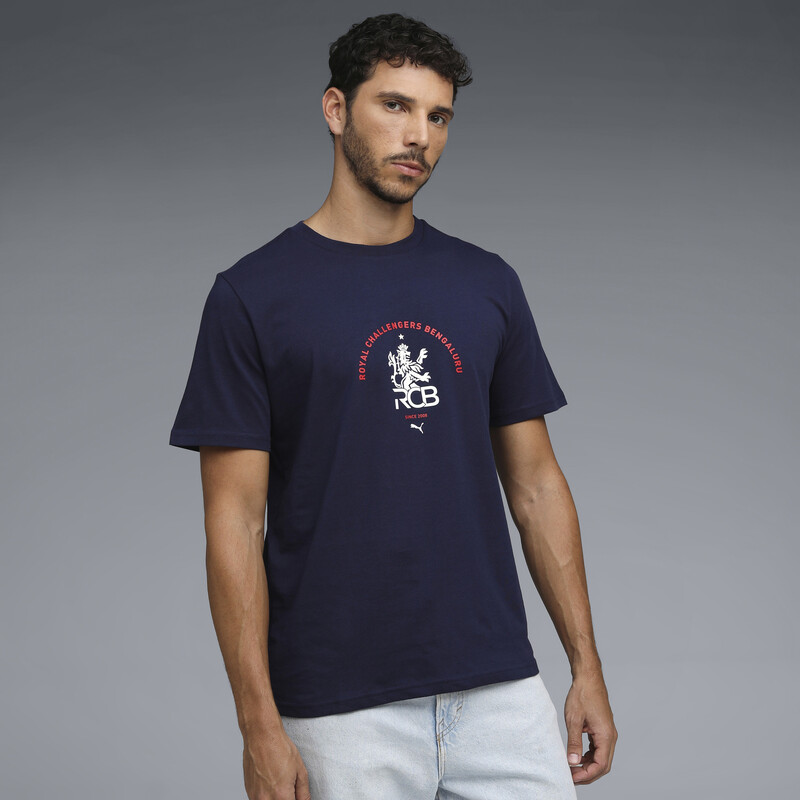 

Men's PUMA X RCB 2026 Logo Print Tee